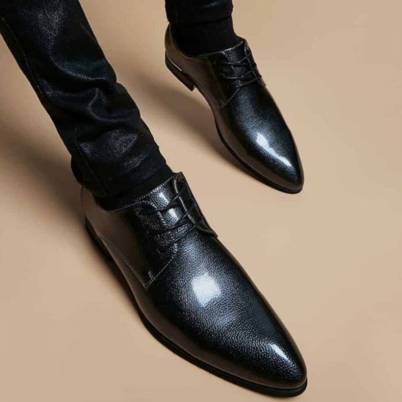Agfs – Grey Fashion Shoes 6 Cm Taller
