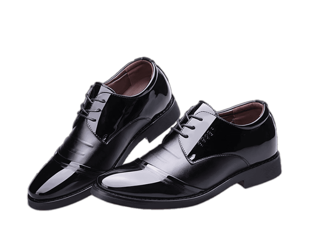 Elpt – Elegant Leather Shoes – 6cm Taller