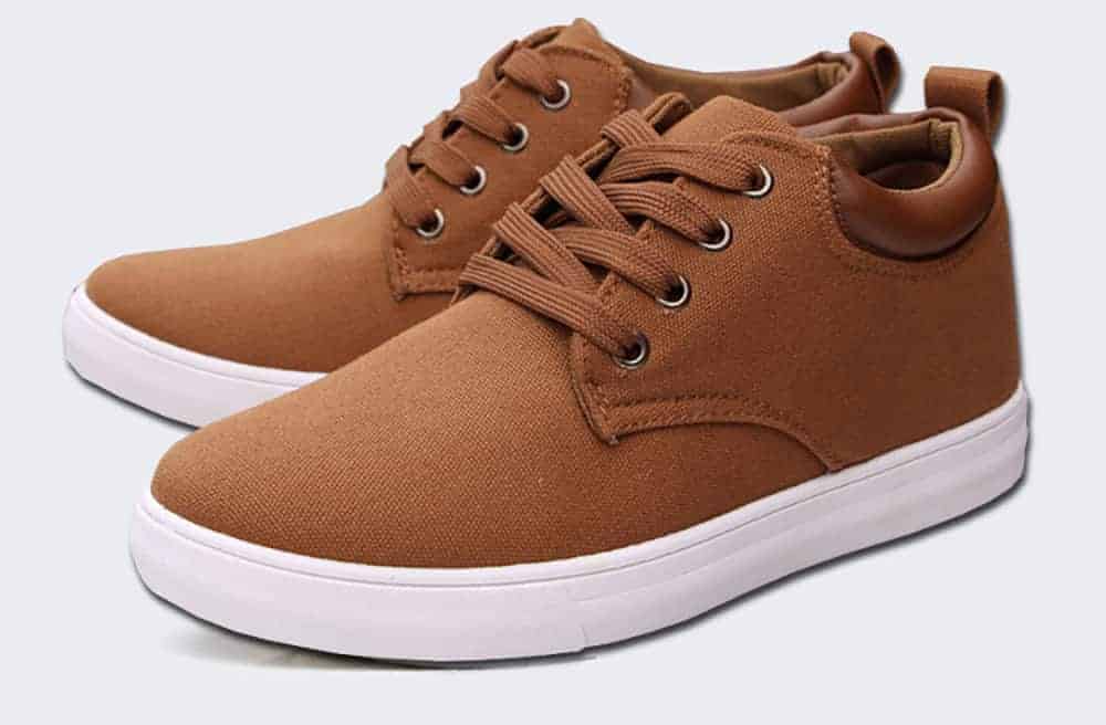 Smca Elevator Canvas Shoes 5cm Invisible Height Increase