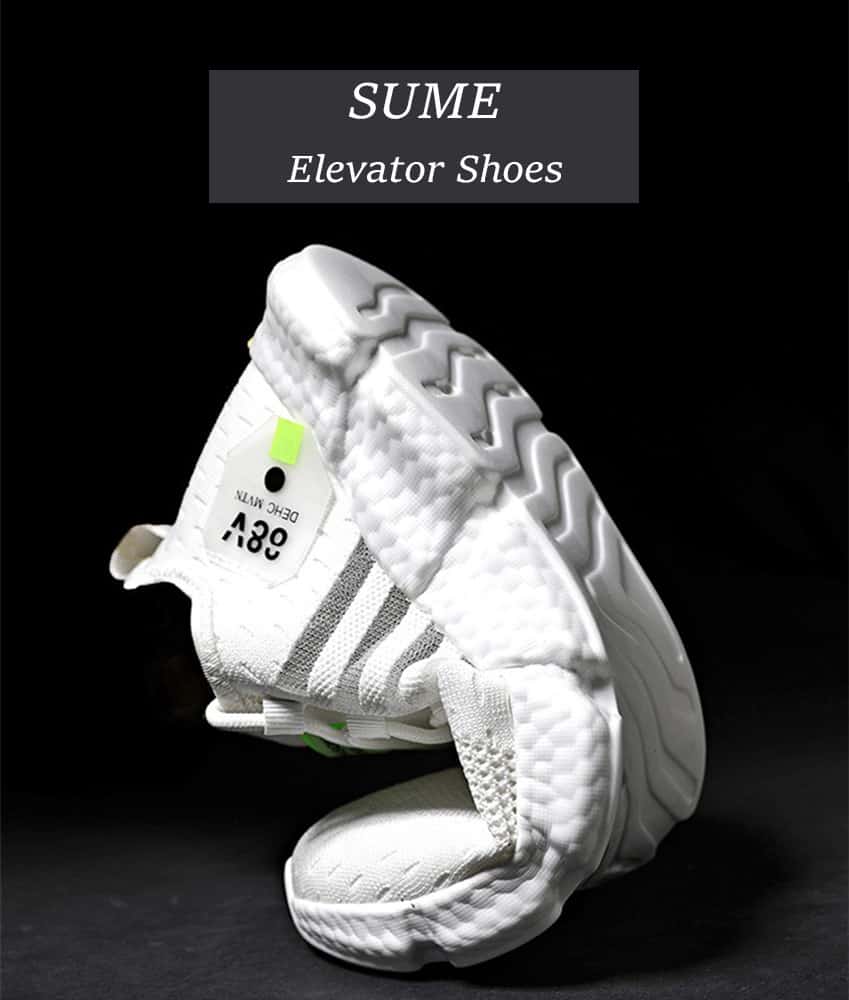 Sume Breathable Ultra Lightweight Trainers 5 Cm Taller