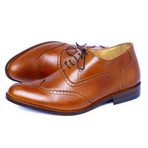 Tls83x Full Grain Leather Brogue Shoes 1