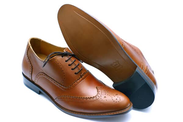 Tls83x Full Grain Leather Brogue Shoes 6 5 Cm Taller Brogue 3