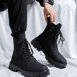 Gbls Black Height Increasing Boots 8 Cm Taller 2