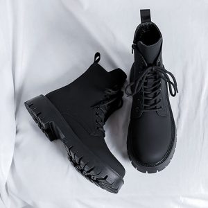 Gbls Black Height Increasing Boots 8 Cm Taller 3