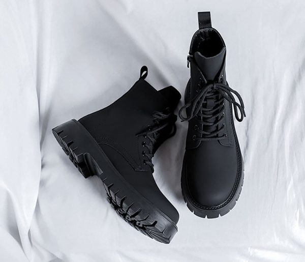 Gbls Black Height Increasing Boots 8 Cm Taller 3