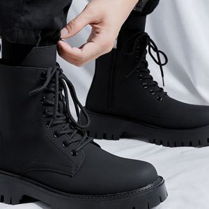 Gbls Black Height Increasing Boots 8 Cm Taller 4