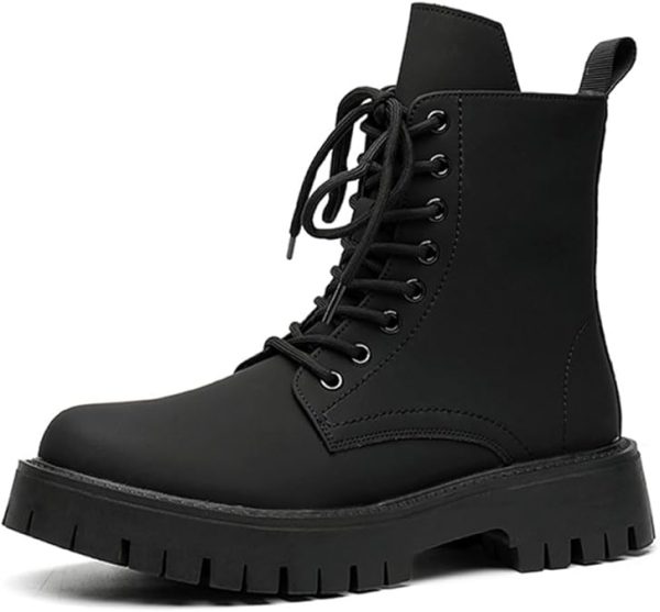 Gbls Black Height Increasing Boots 8 Cm Taller 42