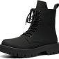 Gbls Black Height Increasing Boots 8 Cm Taller 42