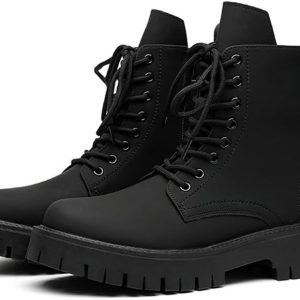 Gbls Black Height Increasing Boots 8 Cm Taller High Top