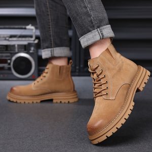 Mwob Tan Height Increasing Shoes 7cm Taller 5